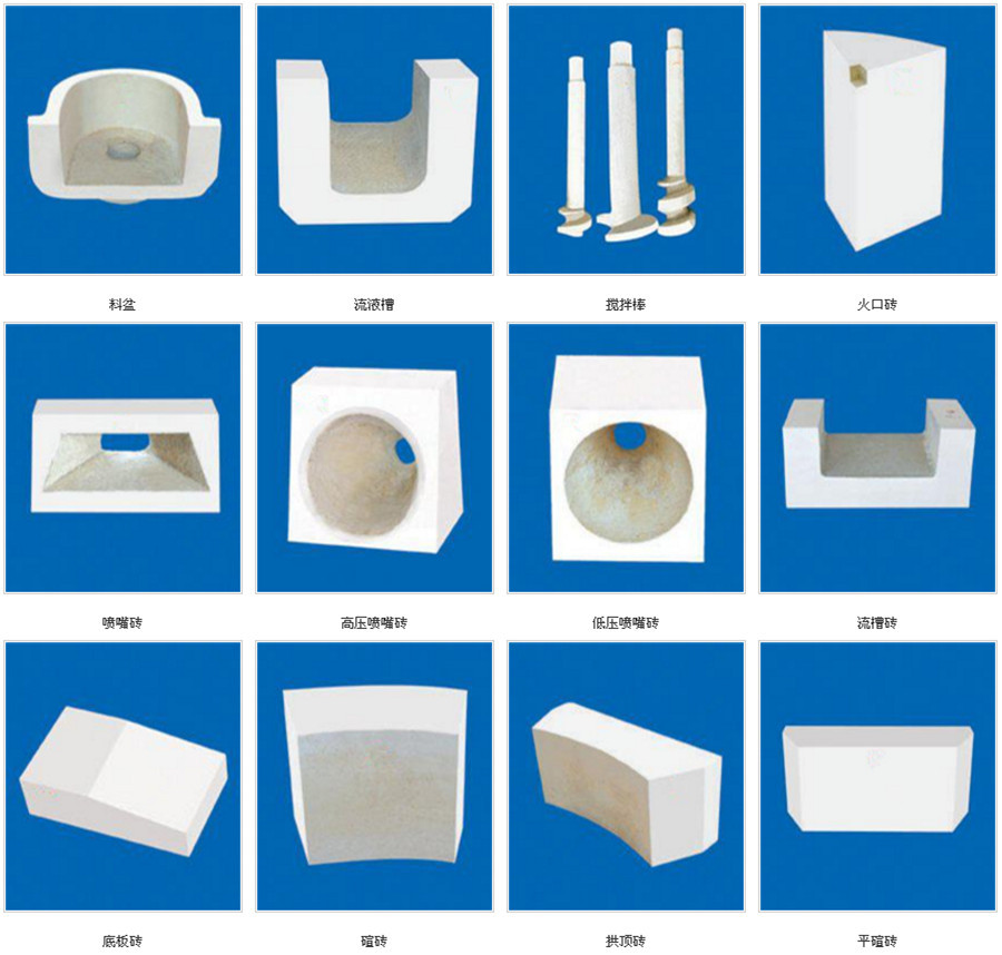 电熔锆刚玉砖规格型号齐全