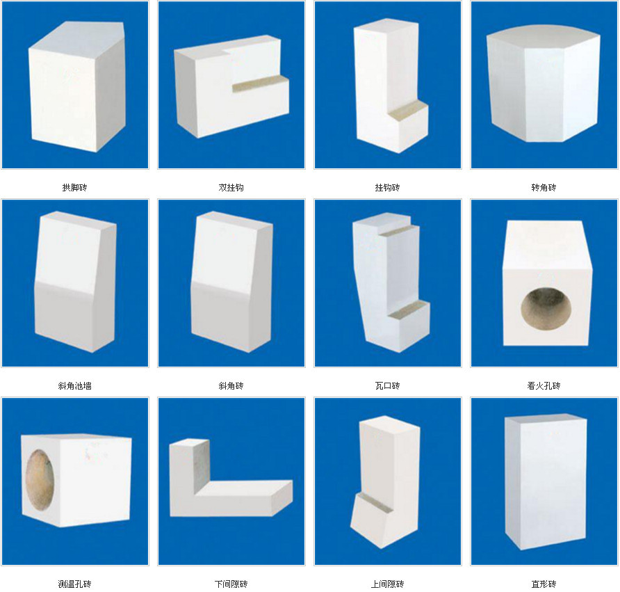 电熔锆刚玉砖规格型号齐全